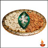 Special Kaju Badam with Silver Diya  Thali - Click here to View more details about this Product